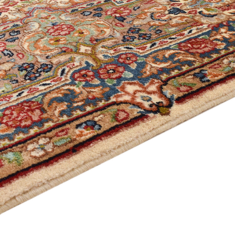 Rafsanjan Teppich 150x250cm - Perserteppich - dunkelbeige