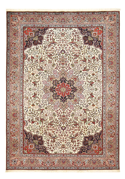 Täbriz - 40 Raj Teppich 245x345cm - Perserteppich - sand
