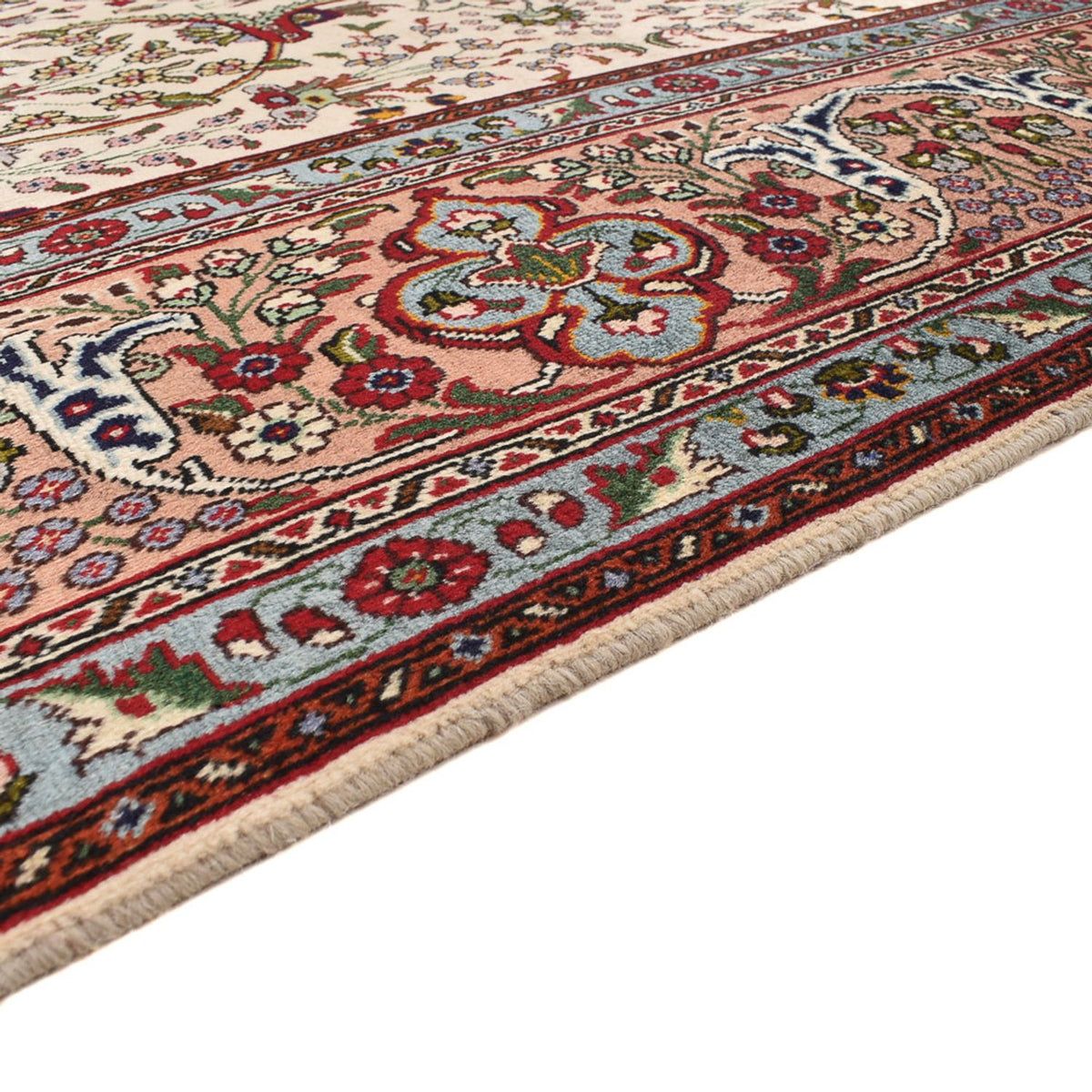 Täbriz - 40 Raj Teppich 245x345cm - Perserteppich - sand