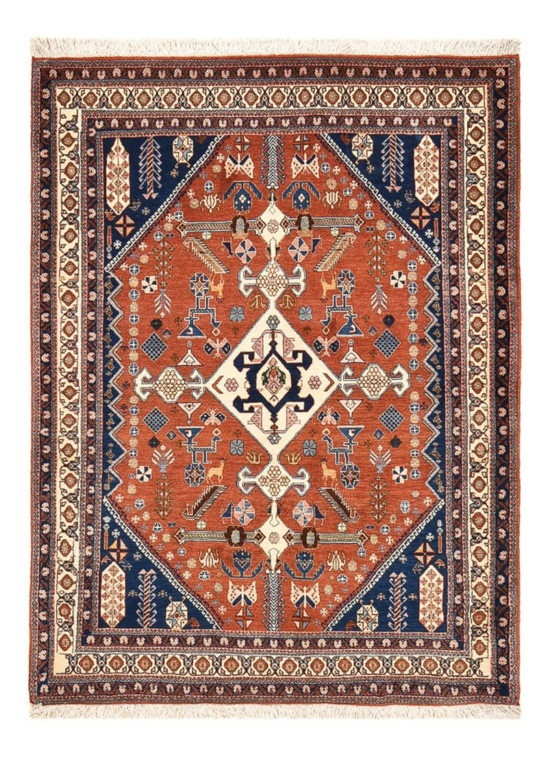 Kaschkuli Teppich 113x157cm - Perserteppich - mehrfarbig