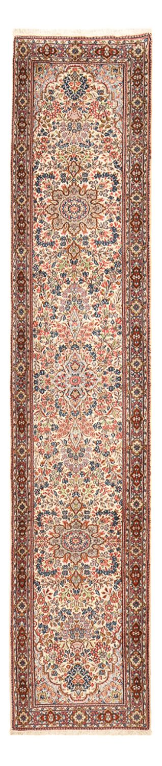 Rafsanjan Teppich 78x389cm - Perserteppich - hellrot