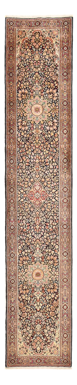 Rafsanjan Teppich 83x420cm - Perserteppich - dunkelbeige