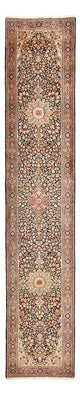 Rafsanjan Teppich 83x420cm - Perserteppich - dunkelbeige