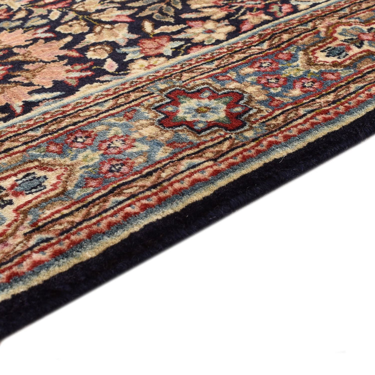 Rafsanjan Teppich 83x420cm - Perserteppich - dunkelbeige