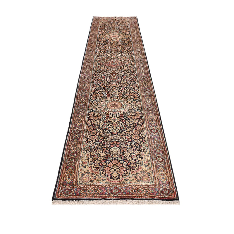 Rafsanjan Teppich 83x420cm - Perserteppich - dunkelbeige