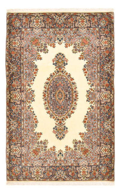 Rafsanjan Teppich 148x235cm - Perserteppich - dunkelbeige