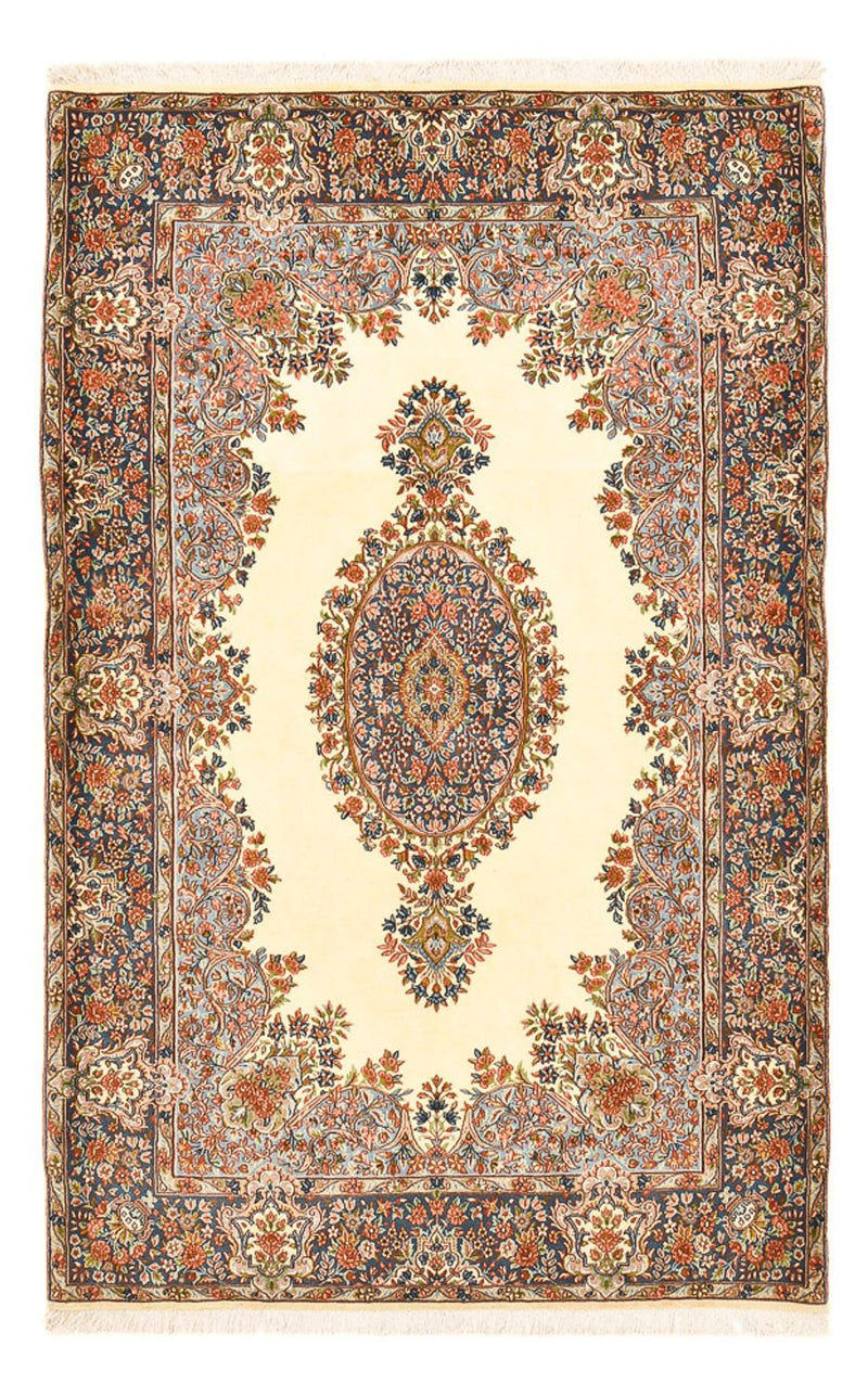 Rafsanjan Teppich 148x235cm - Perserteppich - dunkelbeige