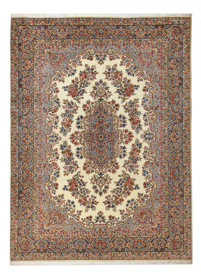 Rafsanjan Teppich 250x340cm - Perserteppich - hellbraun