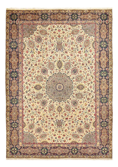 Täbriz - 50 Raj Teppich 235x336cm - Perserteppich - beige
