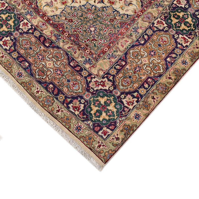 Täbriz - 50 Raj Teppich 235x336cm - Perserteppich - beige
