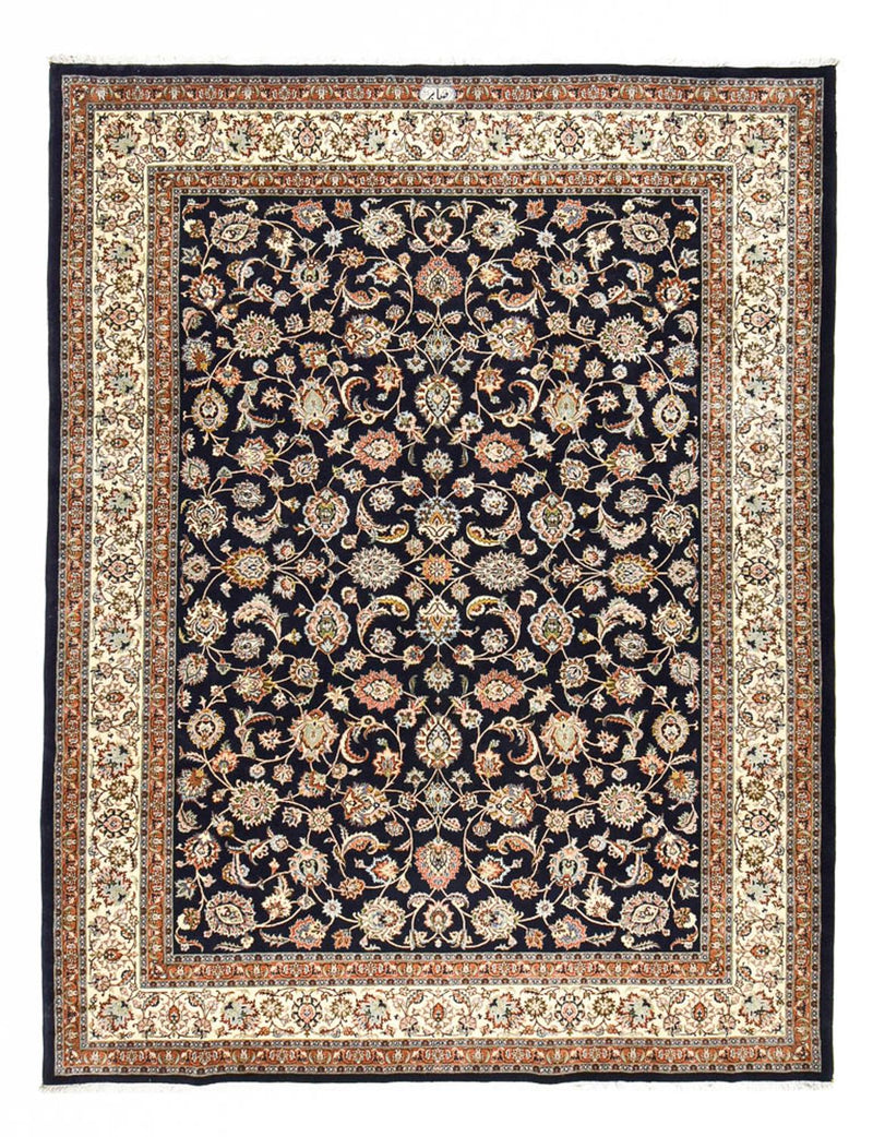 Maschad Teppich 290x387cm - Perserteppich - dunkelblau