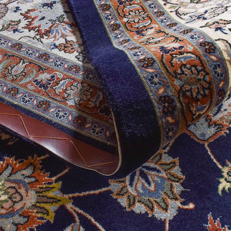 Maschad Teppich 290x387cm - Perserteppich - dunkelblau