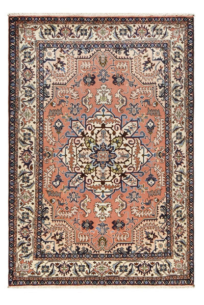 Ardebil Teppich 143x209cm - Perserteppich - hellrot
