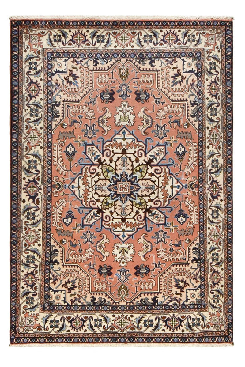 Ardebil Teppich 143x209cm - Perserteppich - hellrot