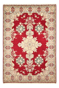 Täbriz - 50 Raj Teppich 204x310cm - Perserteppich - rot – product image