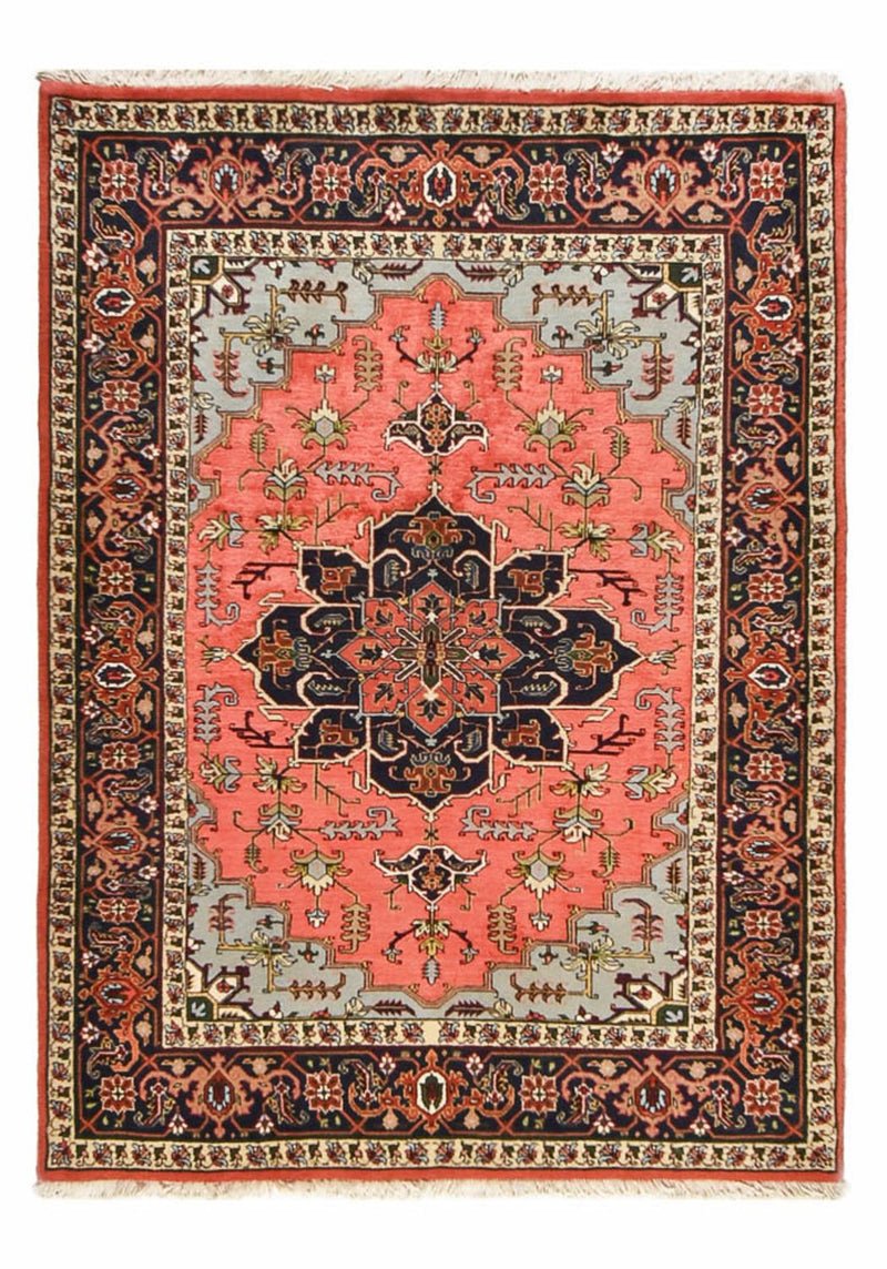 Ardebil Teppich 138x192cm - Perserteppich - hellrot