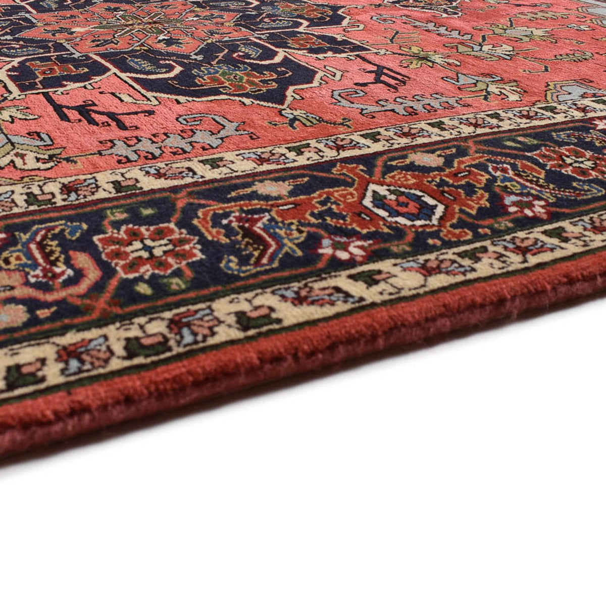 Ardebil Teppich 138x192cm - Perserteppich - hellrot