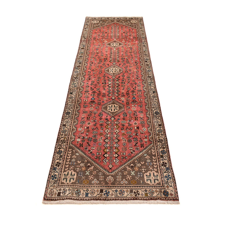 Abadeh Teppich 78x291cm - Perserteppich - hellrot