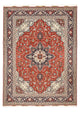 Täbriz - 50 Raj Teppich 302x403cm - Perserteppich - rot
