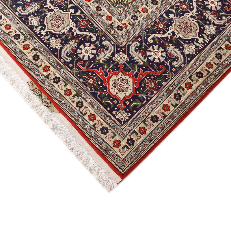 Täbriz - 50 Raj Teppich 302x403cm - Perserteppich - rot