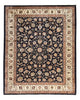 Maschad Teppich 300x387cm - Perserteppich - dunkelblau
