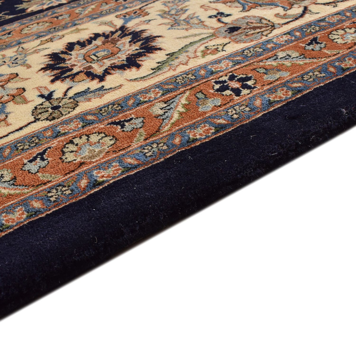 Maschad Teppich 300x387cm - Perserteppich - dunkelblau