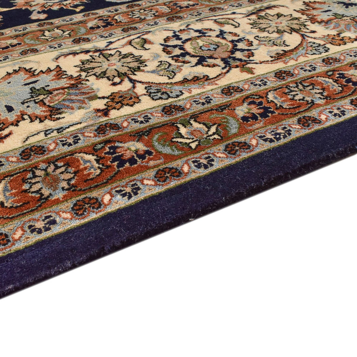 Maschad Teppich 300x390cm - Perserteppich - dunkelblau