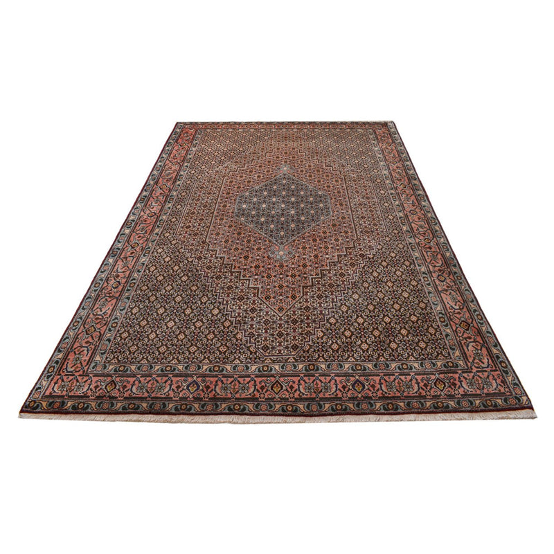 Senneh Teppich 197x298cm - Perserteppich - rost