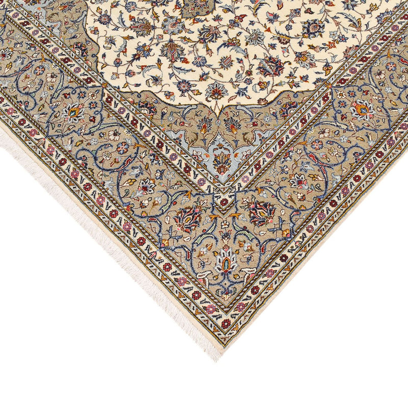 Keshan Teppich 142x225cm - Perserteppich - sand