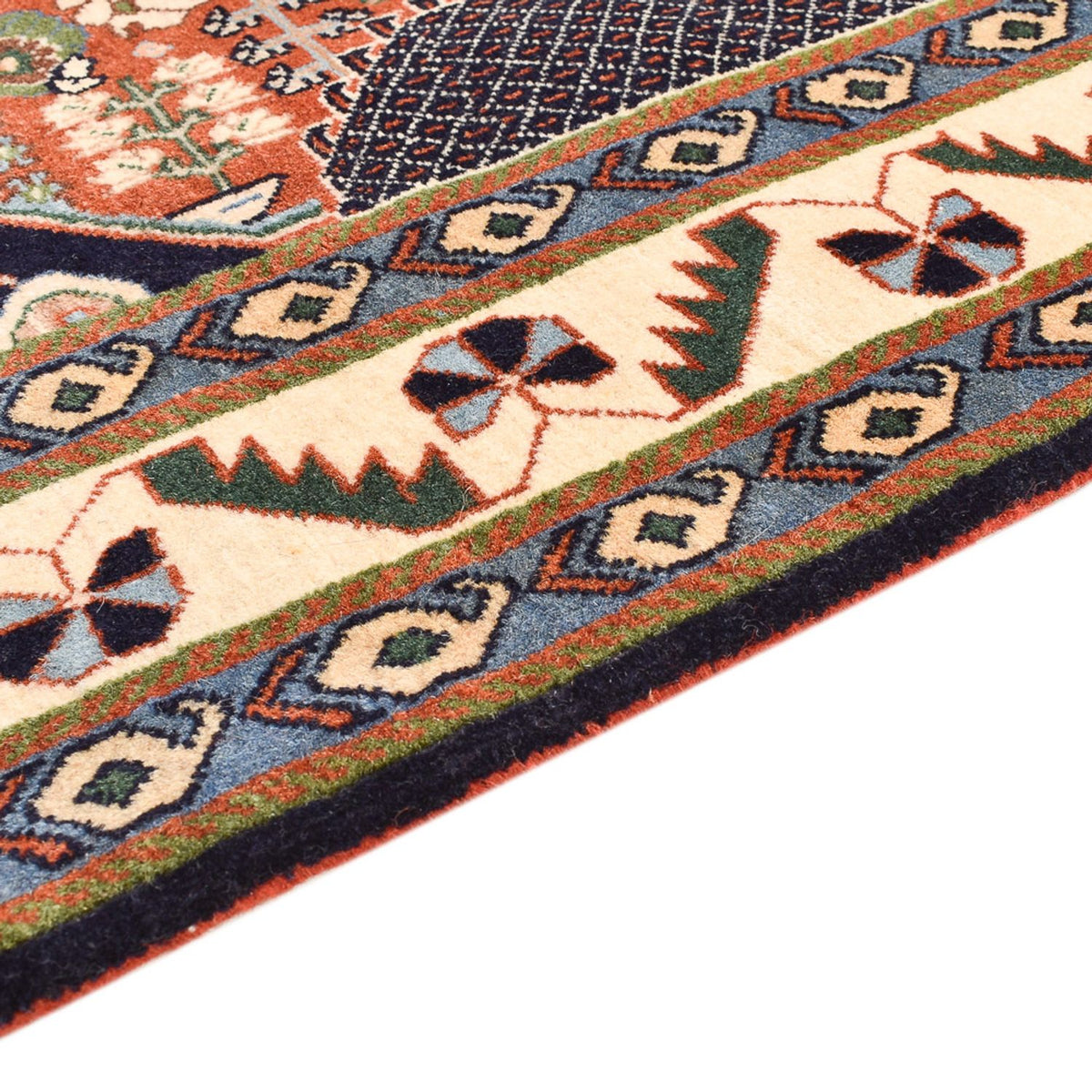 Kaschkuli Teppich 111x154cm - Perserteppich - mehrfarbig