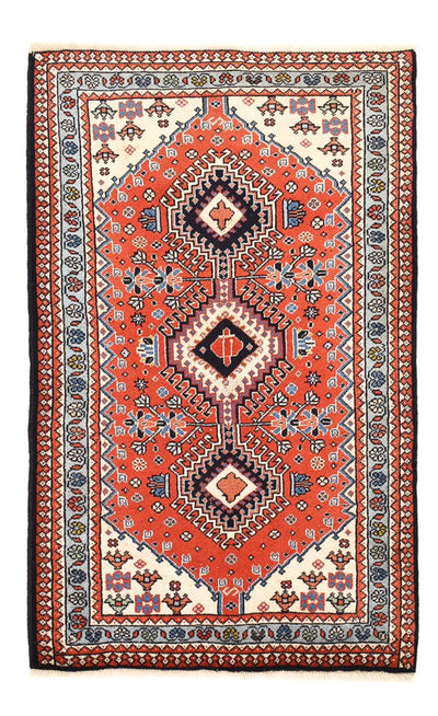 Yalameh Teppich 75x121cm - Perserteppich - rot