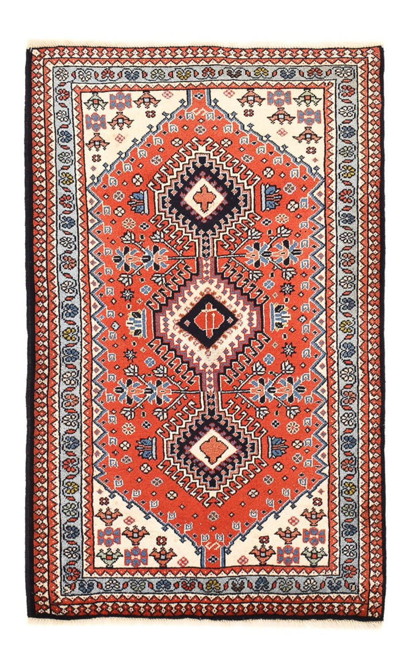 Yalameh Teppich 75x121cm - Perserteppich - rot