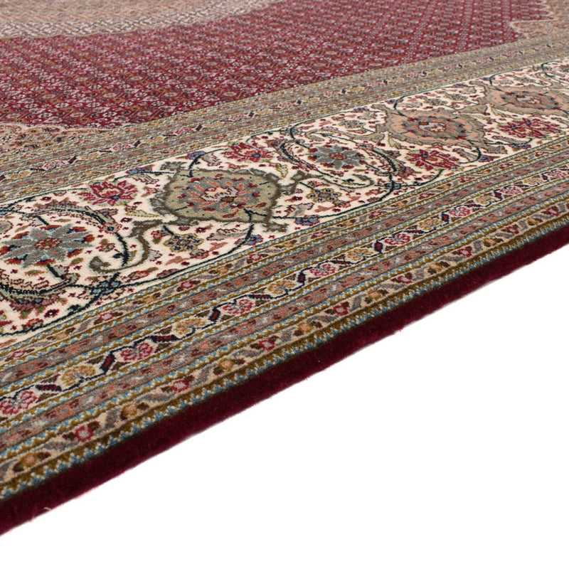Täbriz - 50 Raj Teppich 250x351cm - Perserteppich - bordeauxrot