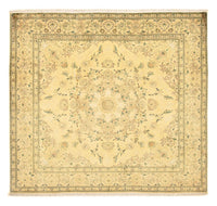 Täbriz - 50 Raj Teppich 190x200cm - Perserteppich - gelb – product image