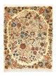 Rafsanjan Teppich 52x65cm - Perserteppich - mehrfarbig