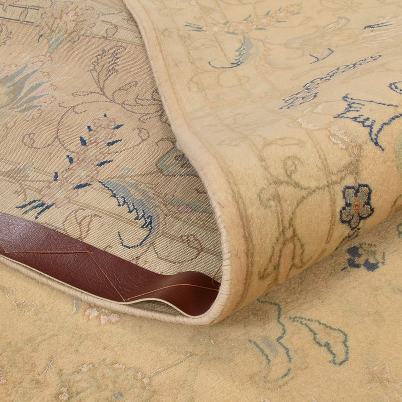 Täbriz - 50 Raj Teppich 244x250cm - Perserteppich - caramel