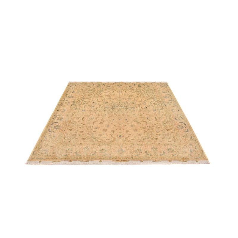 Täbriz - 50 Raj Teppich 244x250cm - Perserteppich - caramel