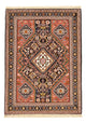 Kaschkuli Teppich 110x158cm - Perserteppich - hellrot