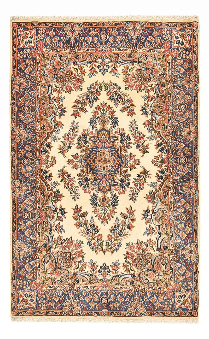 Rafsanjan Teppich 97x152cm - Perserteppich - creme