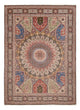Täbriz - 50 Raj Teppich 302x411cm - Perserteppich - mehrfarbig