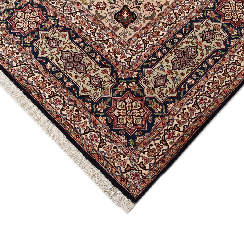 Täbriz - 50 Raj Teppich 302x411cm - Perserteppich - mehrfarbig