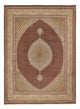 Täbriz - 50 Raj Teppich 301x407cm - Perserteppich - dunkelbeige
