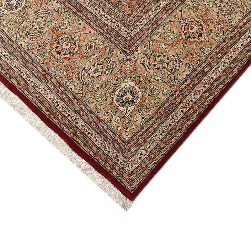 Täbriz - 50 Raj Teppich 301x407cm - Perserteppich - dunkelbeige