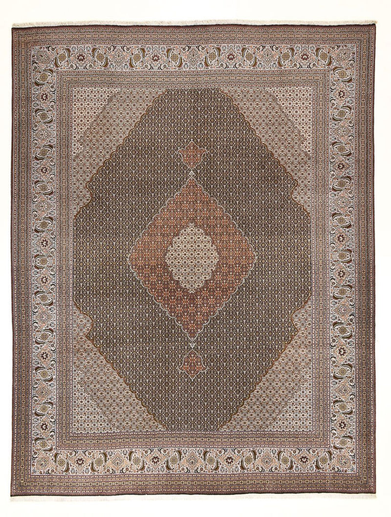 Täbriz - 50 Raj Teppich 305x393cm - Perserteppich - sand
