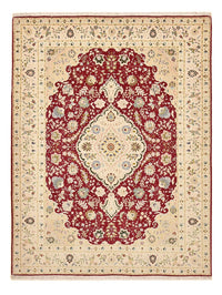 Täbriz - 50 Raj Teppich 153x210cm - Perserteppich - rot – product image