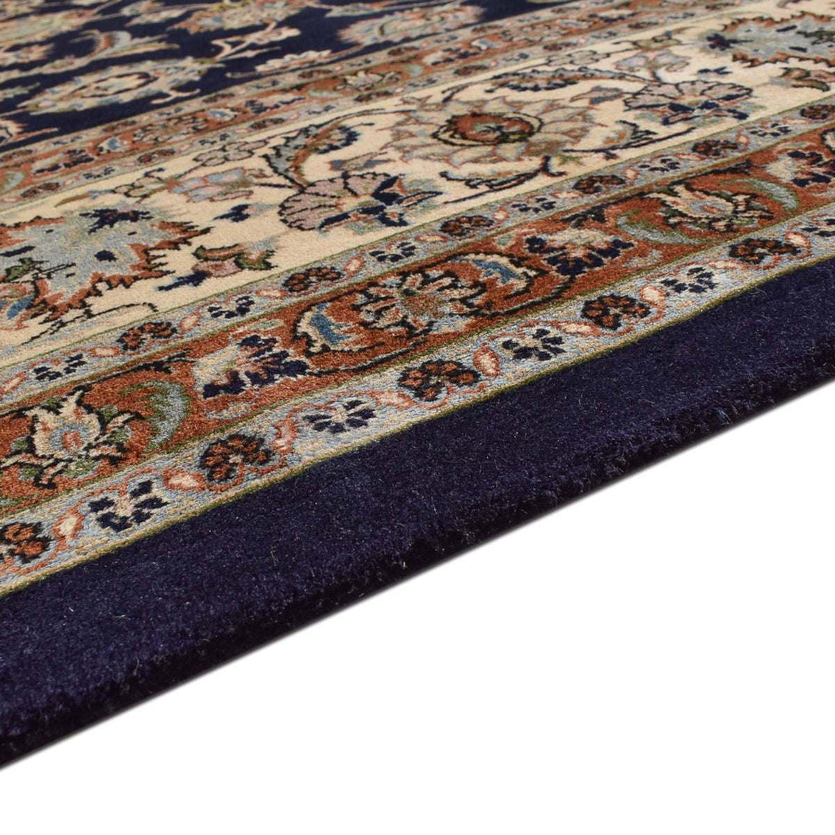Maschad Teppich 296x382cm - Perserteppich - dunkelblau