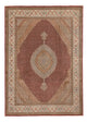 Täbriz - 50 Raj Teppich 302x410cm - Perserteppich - dunkelbeige