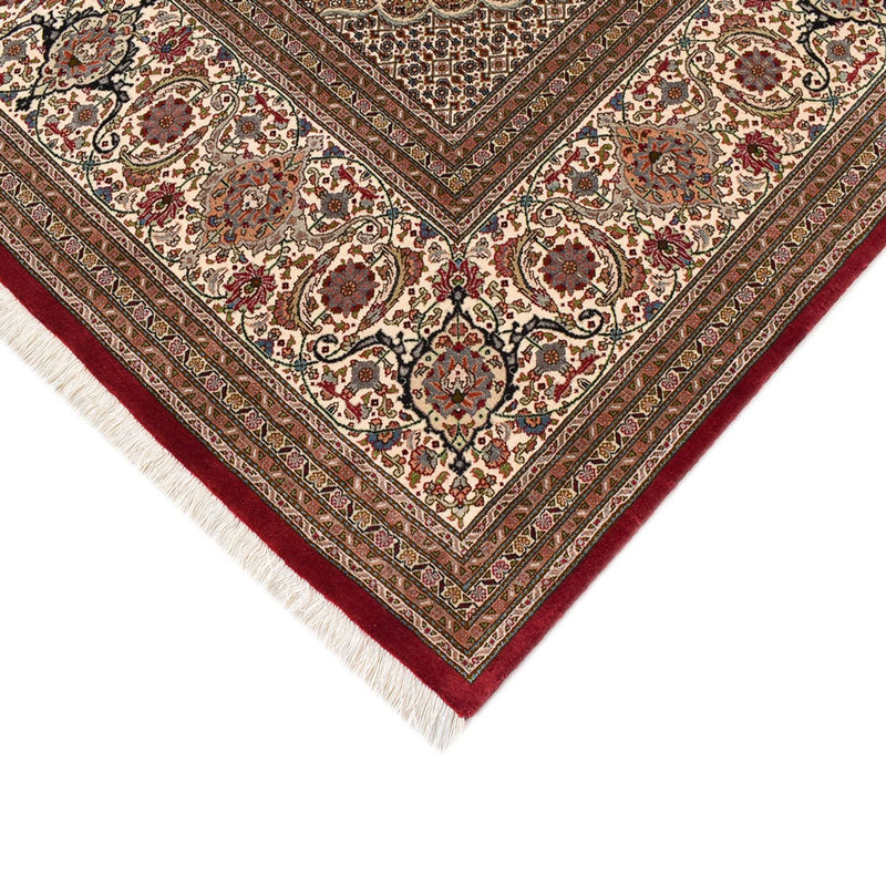 Täbriz - 50 Raj Teppich 302x410cm - Perserteppich - dunkelbeige