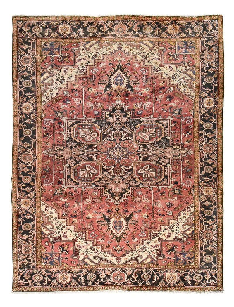 Heriz Teppich 253x332cm - Perserteppich - hellrot