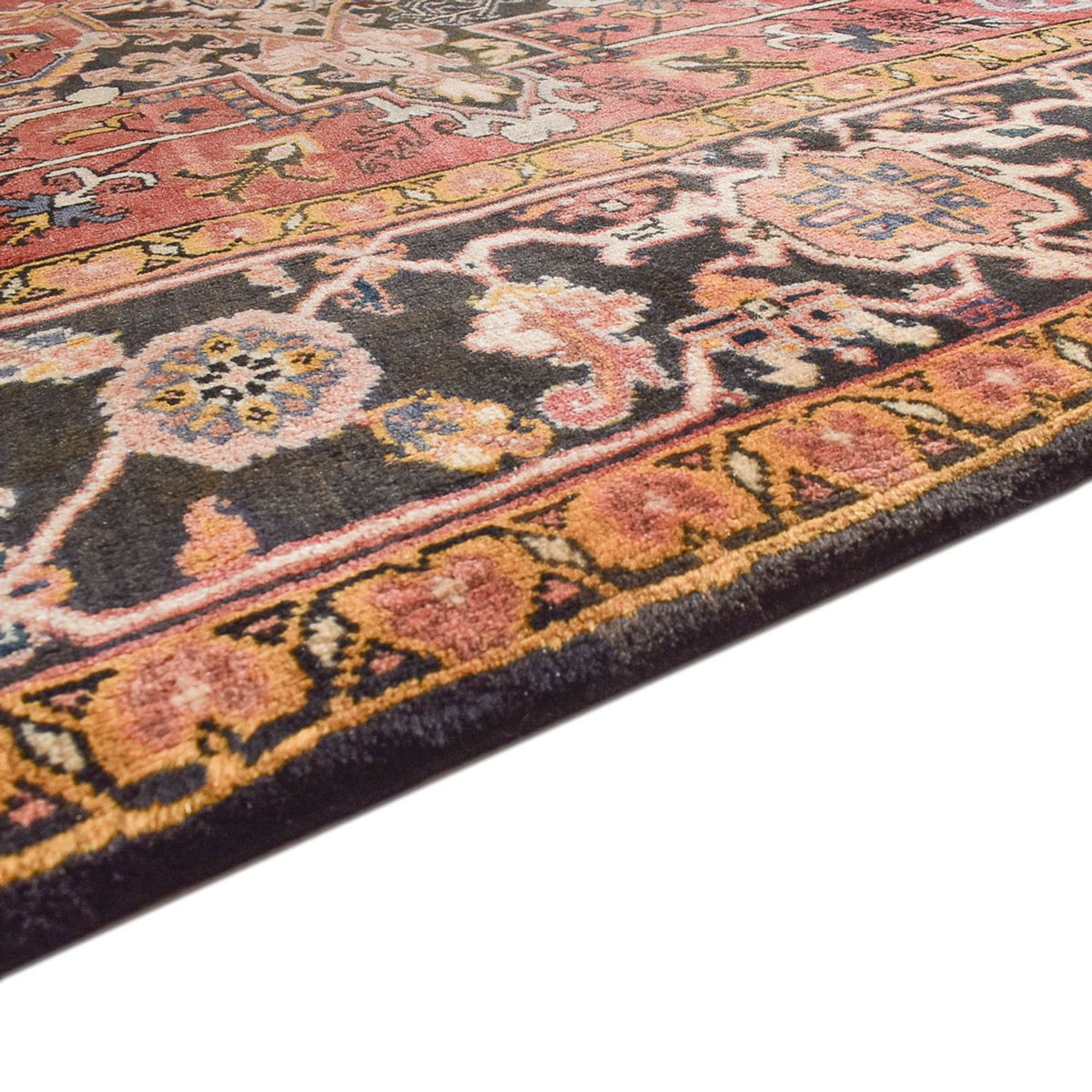 Heriz Teppich 253x332cm - Perserteppich - hellrot